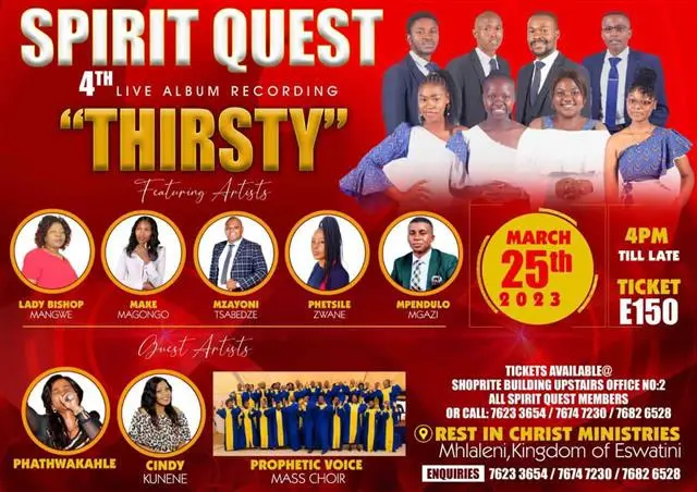 Spirit Quest 4th Live Album Recording - Thirsty