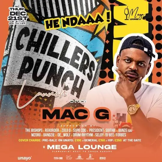 Chillers Punch Launch With Mac G