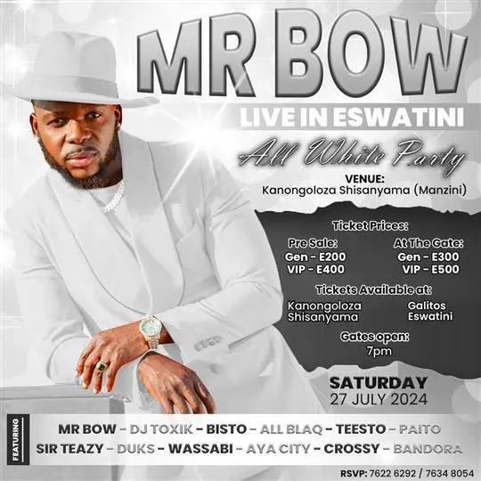 Mr Bow Live In Eswatini