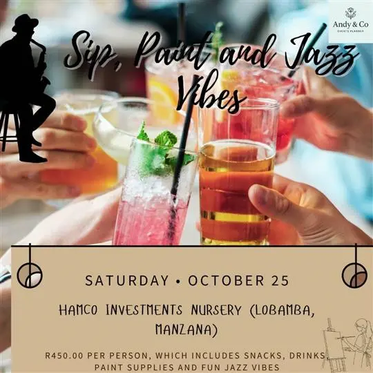 Sip Paint and Jazz Vibes