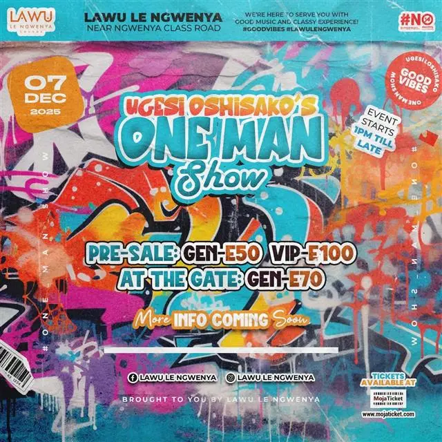 Ugesi Oshisakos One Man Show