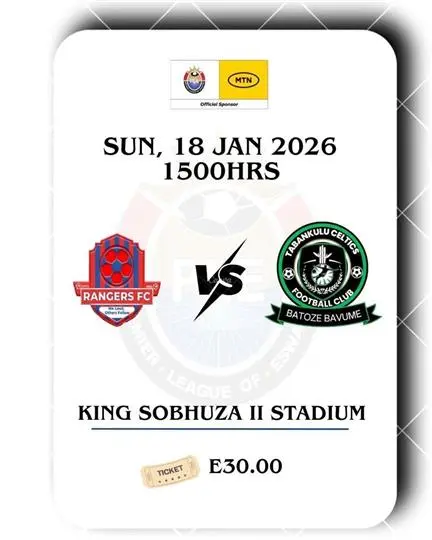 MTN PLE King Sobhuza Stadium 180126