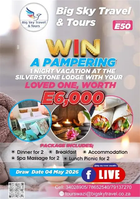 Big Sky Travel and Tours Win A Pampering