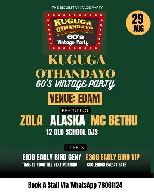 Kuguga Othandayo 60s Vintage Party 2026