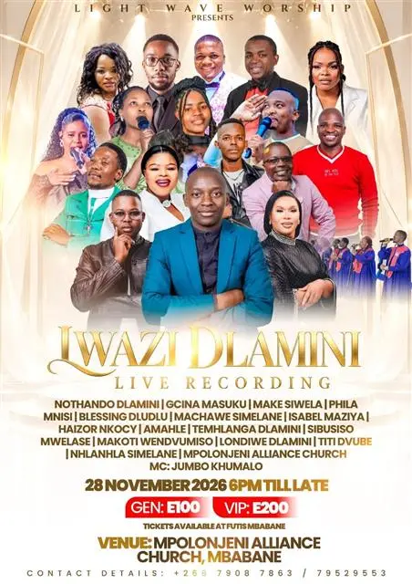 Light Wave Worship With Lwazi Dlamini Live Recording